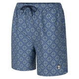 Espionage Geometric Print Swim Shorts