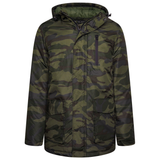 KAM Mens Camo Print Coat