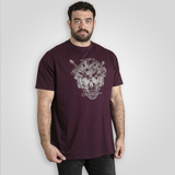 D555 Rock 'n' Roll Skull T-shirt