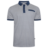 KAM Short Sleeve AOP Print Shirt