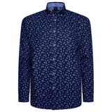 KAM Long Sleeve Floral Print Shirt