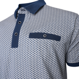 KAM Short Sleeve AOP Print Shirt