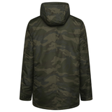 KAM Mens Camo Print Coat