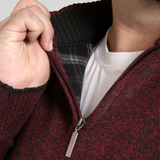 D555 1/4 Zip Up Knit Jumper