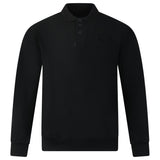 Long Sleeve Polo Sweatshirt
