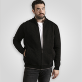 D555 Zip Up Knit Sweatshirt