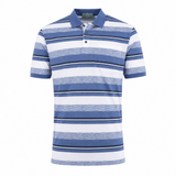 Riverton Polo Shirt Stripe Pattern