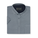 KAM Mens Geo Print Shirt