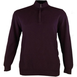 Espionage Half Zip Cotton Jumper