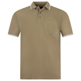 Charles Norton Short Sleeve Plain Polo Shirt