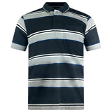 Charles Norton Short Sleeve Striped Polo Shirt