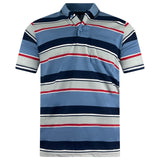 Charles Norton Short Sleeve Striped Polo Shirt