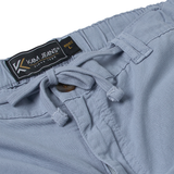 KAM Stretch Cotton/Linen Blend Shorts