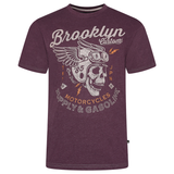 KAM Brooklyn themed Print T shirt