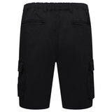 KAM Elasticated Cargo Shorts