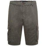 KAM Elasticated Cargo Shorts