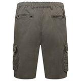 KAM Elasticated Cargo Shorts