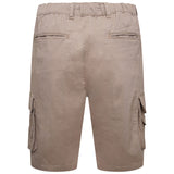 KAM Elasticated Cargo Shorts