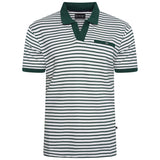 KAM Striped Polo Shirt
