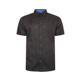 KAM Short Sleeve Dobby Shirt