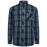 KAM Long Sleeve Check Shirt 6301