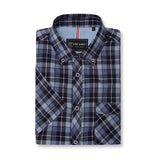 KAM Short Sleeve Check Shirt 6338