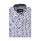 KAM Short Sleeve Jewel Pattern Shirt
