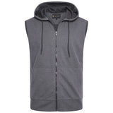KAM Textured Interlock Zip Thru Gilet