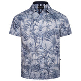 KAM Short Sleeve Summer Print Shirt
