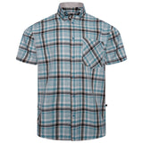 KAM Short Sleeve Check Shirt