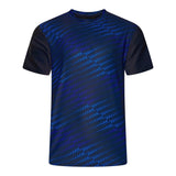 KAM Mens Sport Active Geo Print Tee