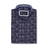 KAM Short Sleeve Premium Floral Shirt