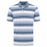 Riverton Polo Shirt Stripe Pattern