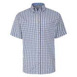 KAM Short Sleeve Gingham Shirt