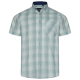 KAM Short Sleeve Check Shirt