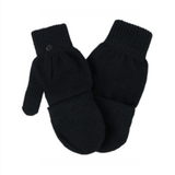 2 in 1 Fingerless Mitten Glove