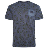 KAM Tokyo Leaf Print T-shirt
