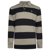 KAM Long Sleeve Rugby Polo Shirt