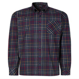 Espionage Long Sleeved Brushed Check Shirt