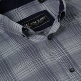 KAM Short Sleeve Check Shirt