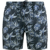D555 Hawaiian Print Swim Shorts