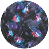 D555 Short Sleeve Guitar Print Shirt