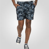D555 Hawaiian Print Swim Shorts