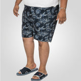 D555 Hawaiian Print Swim Shorts