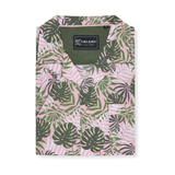 KAM Mens Hawaiian Leaf Print Shirt