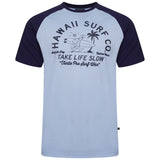 KAM Hawaii Surf Turtle Graphic T-shirt