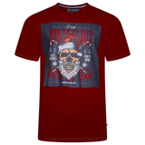 KAM Dead Santa Skull Christmas T-Shirt