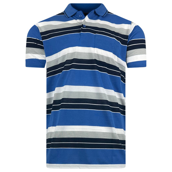Charles Norton Striped Polo Shirt