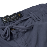 KAM Stretch Cotton/Linen Blend Shorts