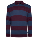 KAM Long Sleeve Rugby Polo Shirt